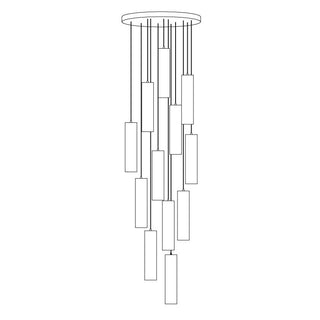 Nyxara Suspension Cluster Albâtre-Luire