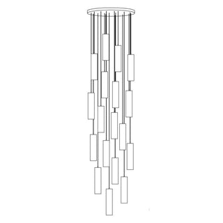 Nyxara Suspension Cluster Albâtre-Luire