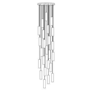 Nyxara Suspension Cluster Albâtre-Luire