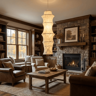 Silvara Cocoon Pendant Lamp-Neutral Decor