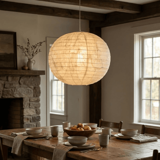 Silvara Lunar Globe Pendant Lamp-Neutral Decor