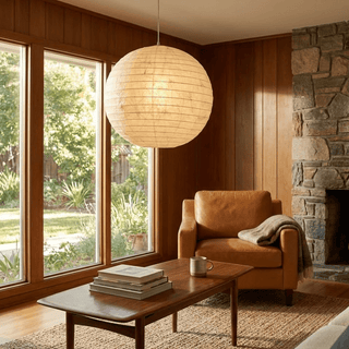 Silvara Lunar Globe Pendant Lamp-Neutral Decor