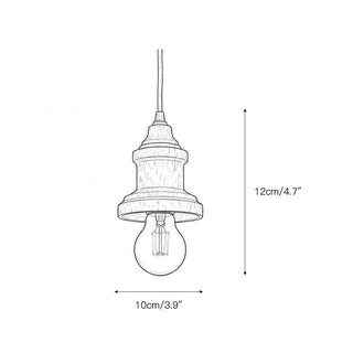 Silvares Suspension en Bois