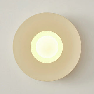 Arisha Moderne LED Intérieur Applique Murale Café Laiteux Verre Salon