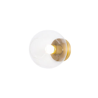 Solara Lumière de Plafond Conique en Verre et Laiton Industrielle