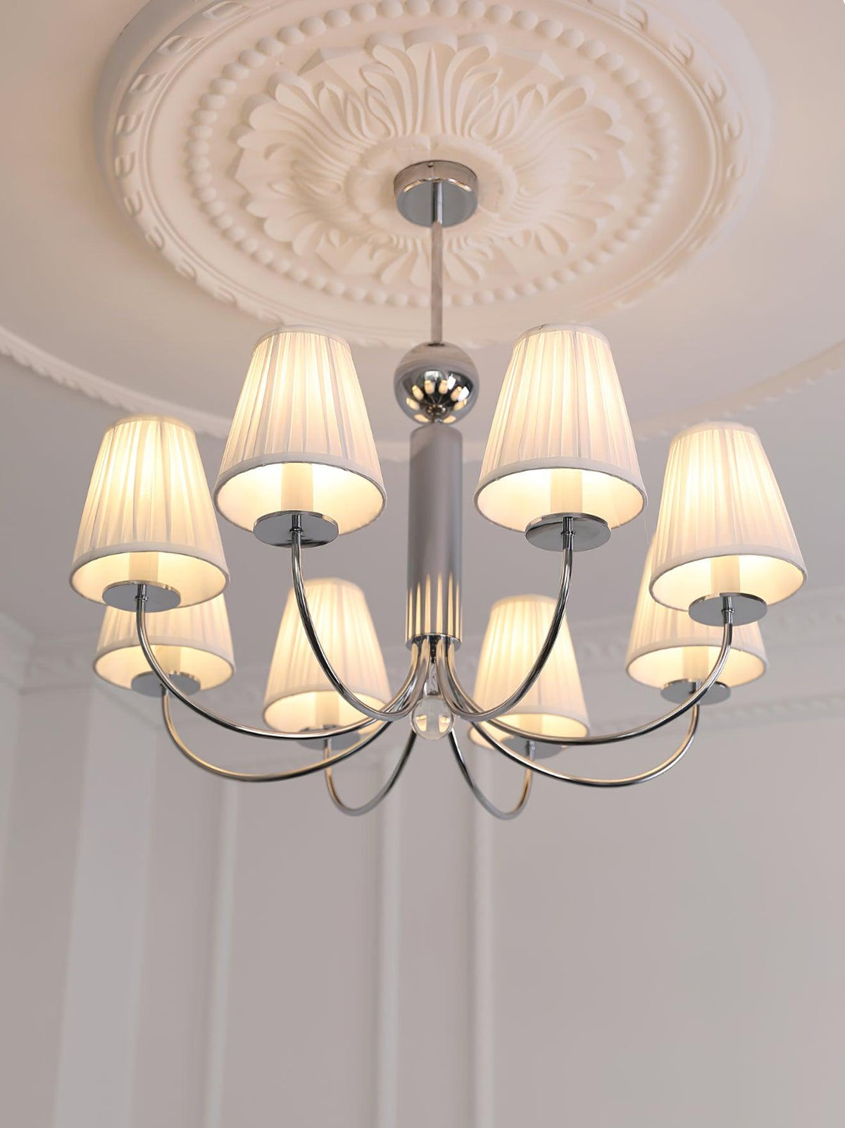 Glimmer Lustre Chrome en Tissu Simplicité
