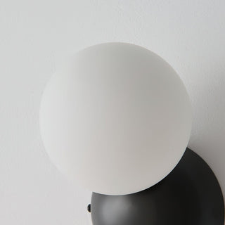 Lysola Sphère Verre Laiton Applique Lumière
