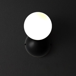 Lysola Sphère Verre Laiton Applique Lumière