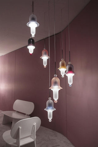 Calaeus Suspension en Verre Art Nordique pour Salon