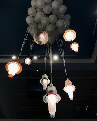 Calaeus Suspension en Verre Art Nordique pour Salon