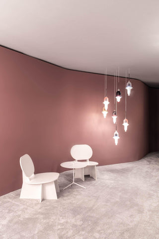 Calaeus Suspension en Verre Art Nordique pour Salon