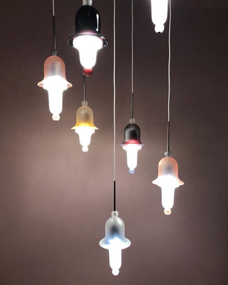Calaeus Suspension en Verre Art Nordique pour Salon
