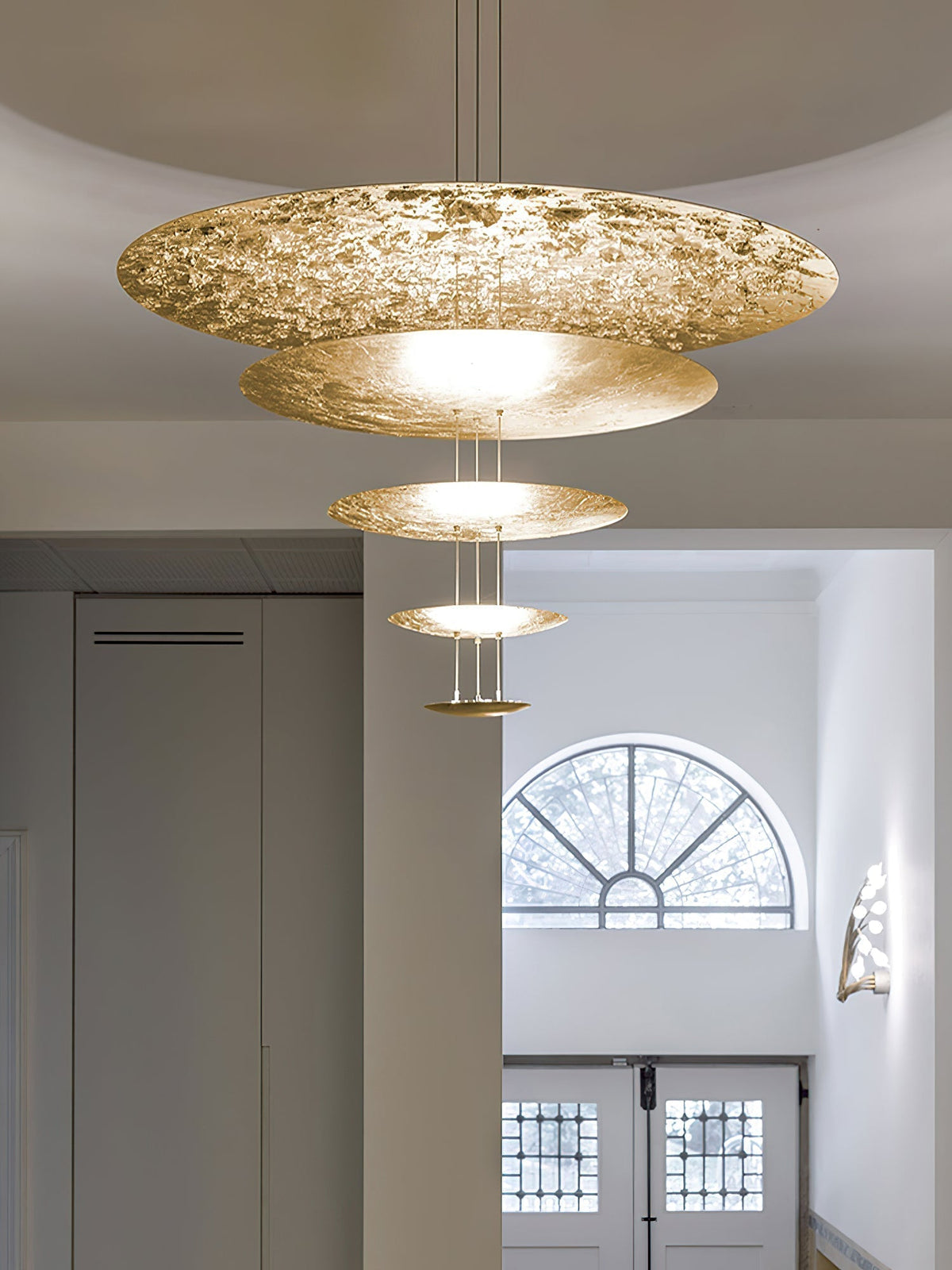 Erliris Suspension Métallique de Luxe Postmoderne