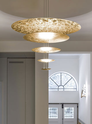 Erliris Suspension Métallique de Luxe Postmoderne