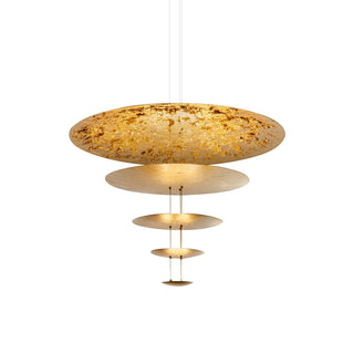 Zathaara Suspension Feuilles Or Étagées
