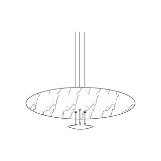 Erliris Suspension Métallique de Luxe Postmoderne