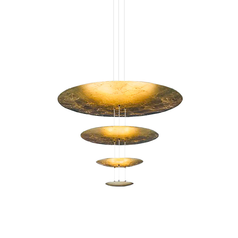 Erliris Suspension Métallique de Luxe Postmoderne