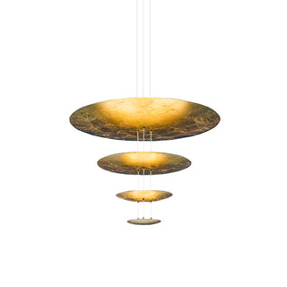 Zathaara Suspension Feuilles Or Étagées