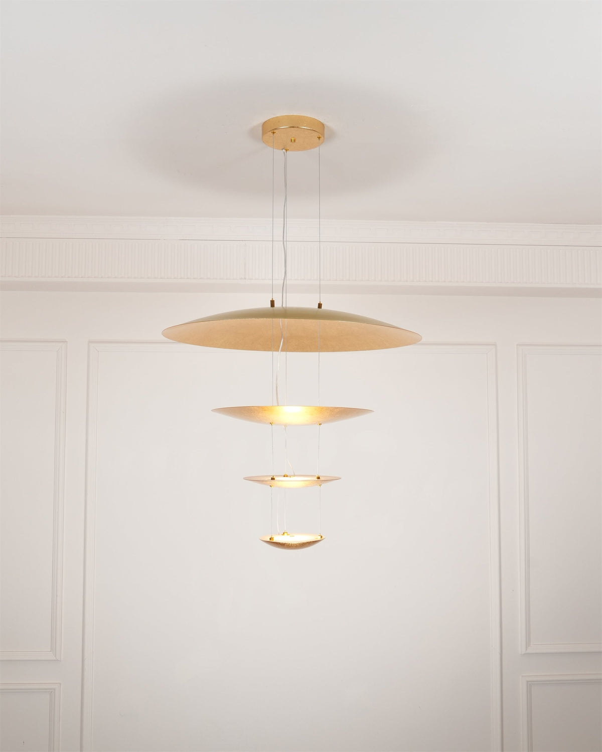 Erliris Suspension Métallique de Luxe Postmoderne