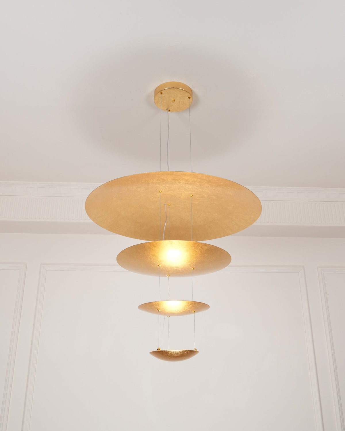 Erliris Suspension Métallique de Luxe Postmoderne