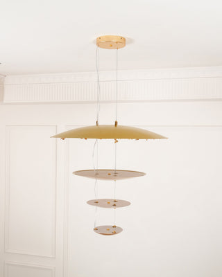 Erliris Suspension Métallique de Luxe Postmoderne