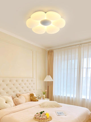 Solara Plafonnier Fleur à Six Pétales pour Chambre d'Enfant-Luire