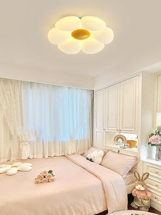 Solara Plafonnier Fleur à Six Pétales pour Chambre d'Enfant-Luire