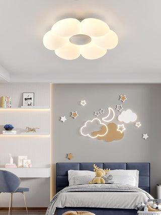 Solara Plafonnier Fleur à Six Pétales pour Chambre d'Enfant-Luire