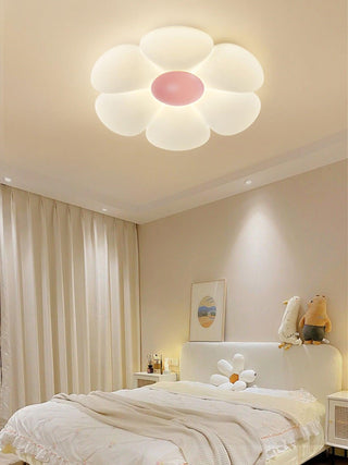 Solara Plafonnier Fleur à Six Pétales pour Chambre d'Enfant-Luire