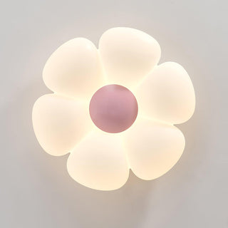 Solara Plafonnier Fleur à Six Pétales pour Chambre d'Enfant-Luire