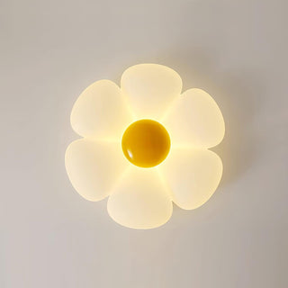 Solara Plafonnier Fleur à Six Pétales pour Chambre d'Enfant-Luire