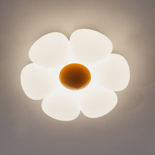 Solara Plafonnier Fleur à Six Pétales pour Chambre d'Enfant-Luire