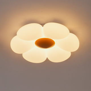 Solara Plafonnier Fleur à Six Pétales pour Chambre d'Enfant-Luire