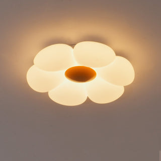 Solara Plafonnier Fleur à Six Pétales pour Chambre d'Enfant-Luire