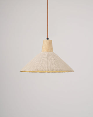 Solara Lampe suspendue en béton plissé