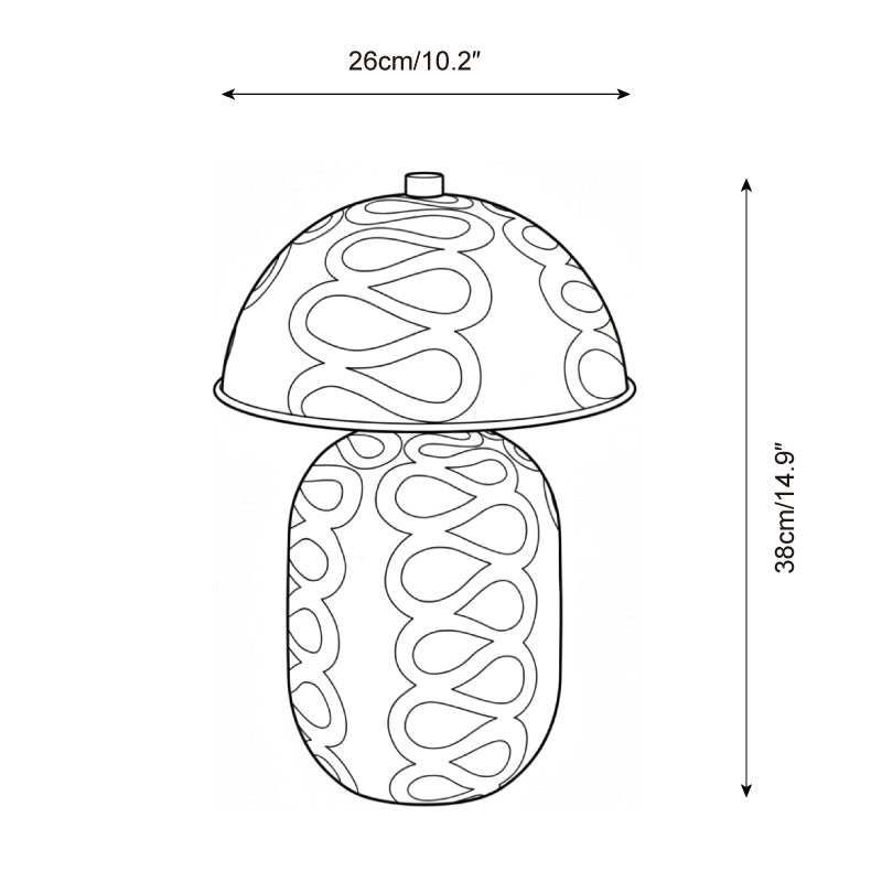Elaivelia Lampe de Table