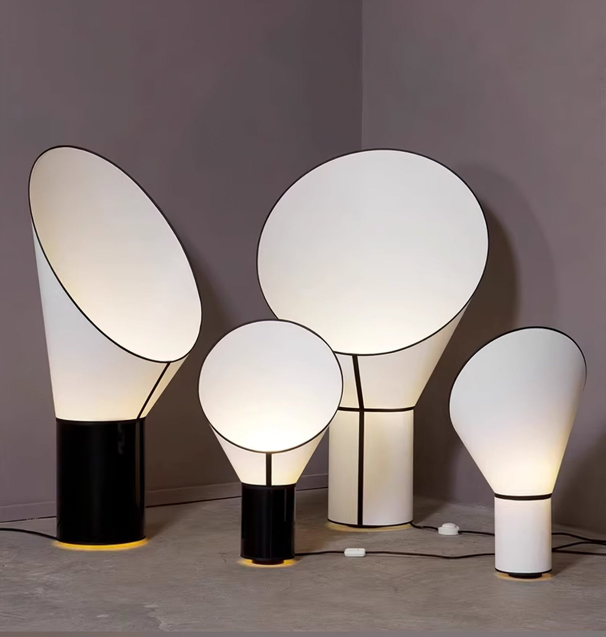Artful Outline Table Lamp-Neutral Decor