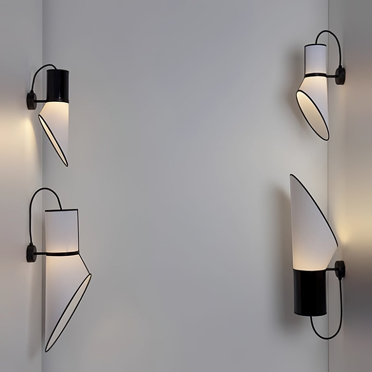 Sketch Line Wall Sconce-Neutral Decor