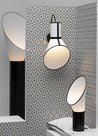 Artful Outline Table Lamp-Neutral Decor