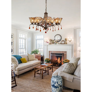 Nyshaiel Postmodern Luxe Cristal Lustre