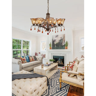 Nyshaiel Postmodern Luxe Cristal Lustre