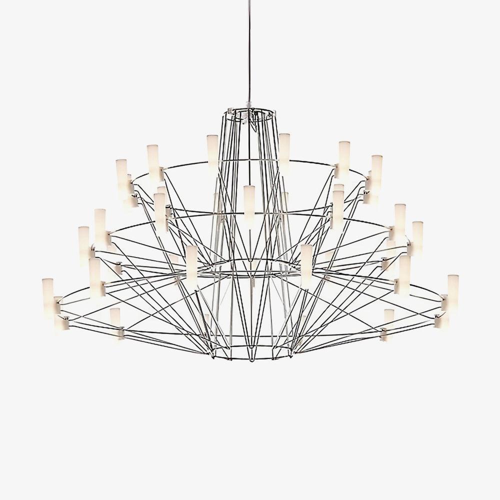 Heliora Lustre Acrylique Moderne Ballet Céleste