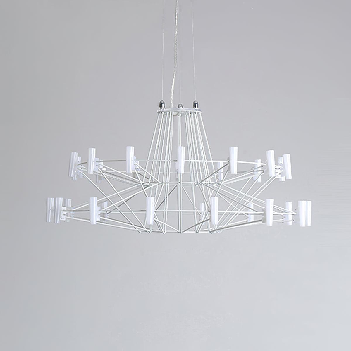 Heliora Lustre Acrylique Moderne Ballet Céleste