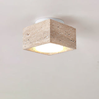 Virinira Plafonnier Quad-Spot Travertin-Luire