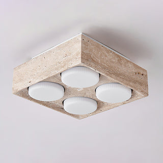 Virinira Plafonnier Quad-Spot Travertin-Luire
