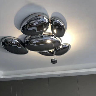 Solara Plafonnier Chrome Pebble Moderne