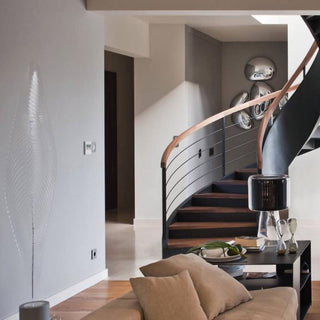 Solara Plafonnier Chrome Pebble Moderne