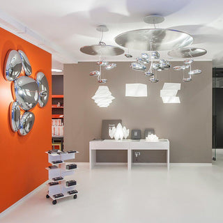 Solara Plafonnier Chrome Pebble Moderne