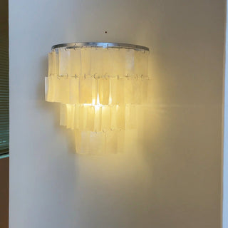 Vidoros Applique murale de luxe postmoderne à plusieurs niveaux en forme de coquillage