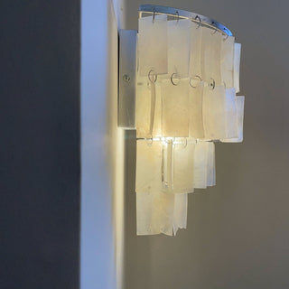 Vidoros Applique murale de luxe postmoderne à plusieurs niveaux en forme de coquillage